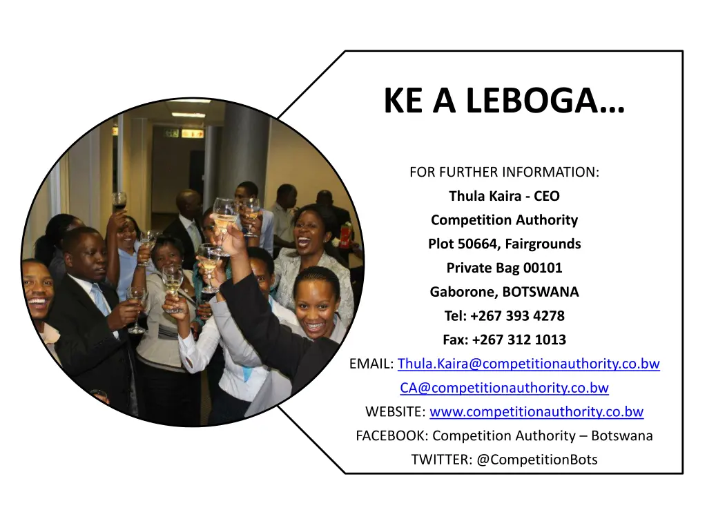 ke a leboga