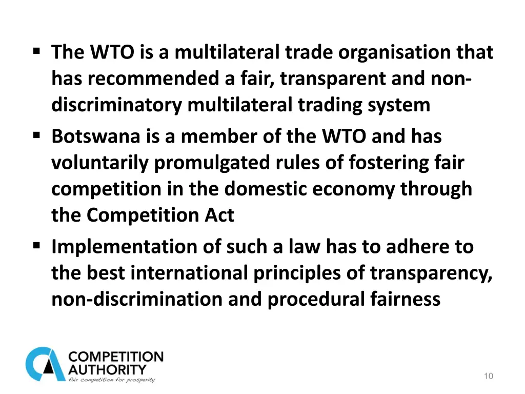 the wto is a multilateral trade organisation that