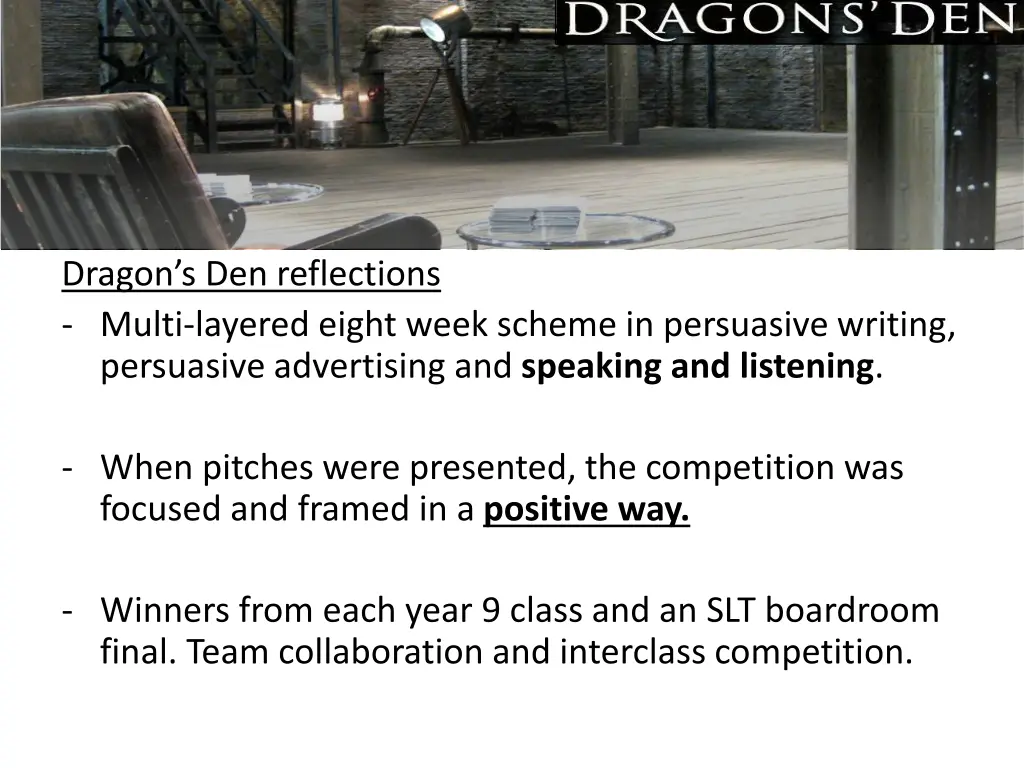dragon s den reflections multi layered eight week