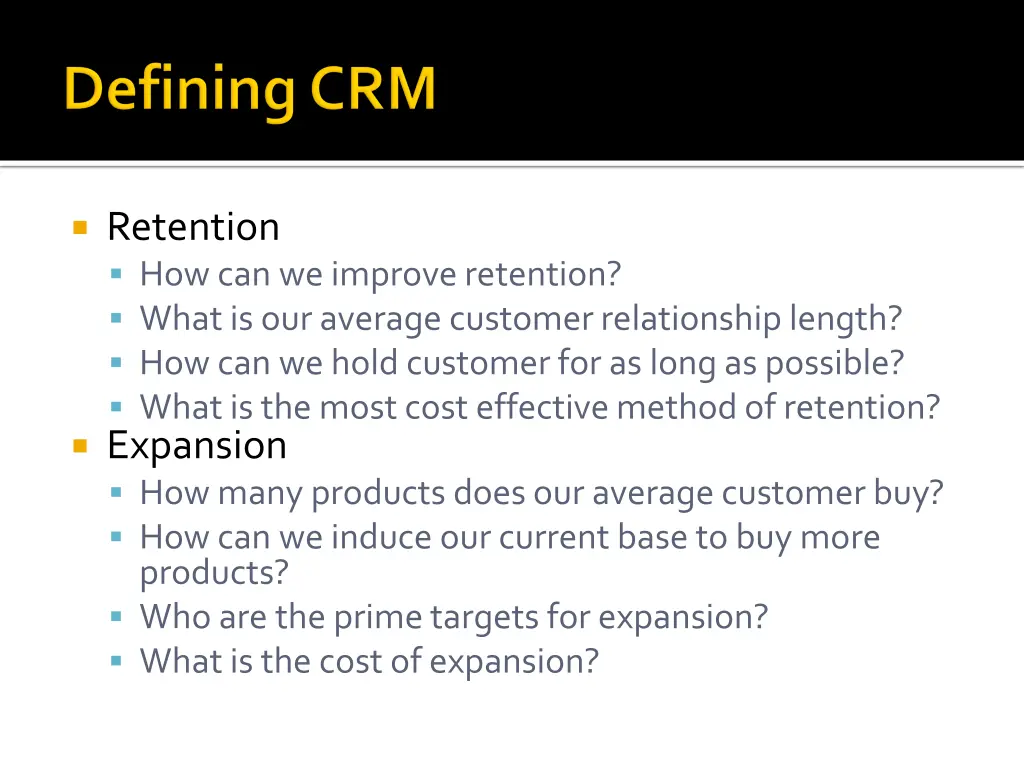retention how can we improve retention what