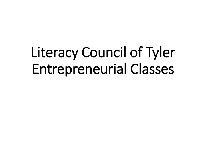 literacy council of tyler literacy council