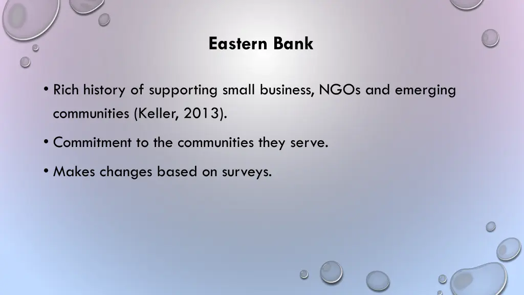 eastern bank