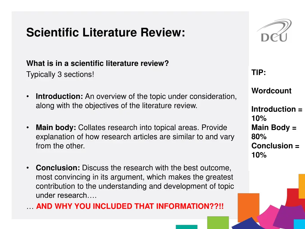 scientific literature review 4