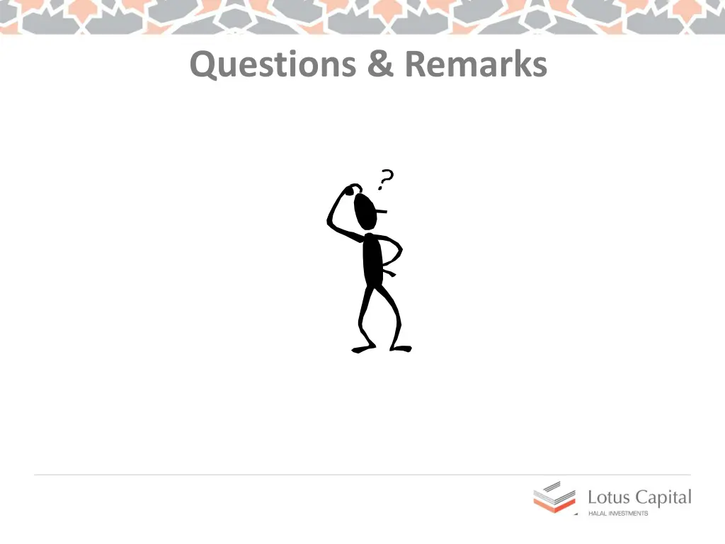 questions remarks