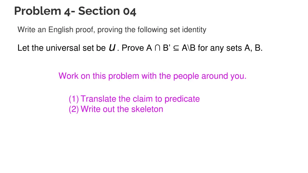 problem 4 section 04
