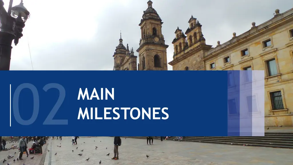 main milestones