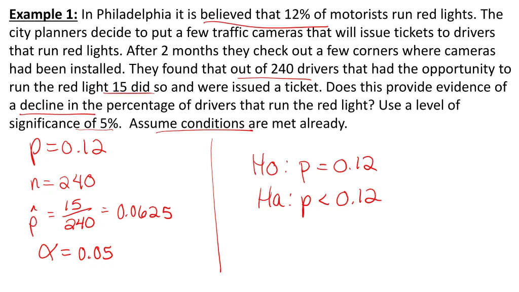 example 1 in philadelphia it is believed that