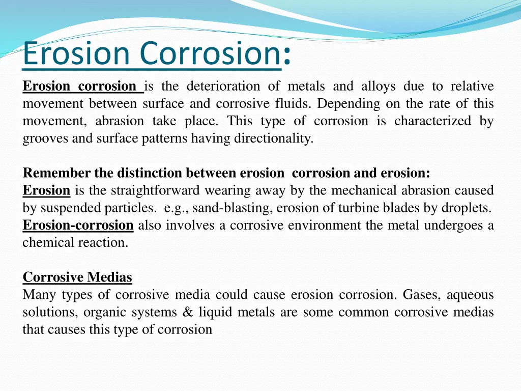 erosion corrosion erosion corrosion