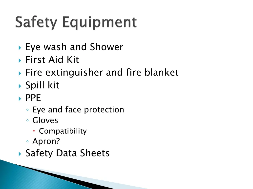 eye wash and shower first aid kit fire