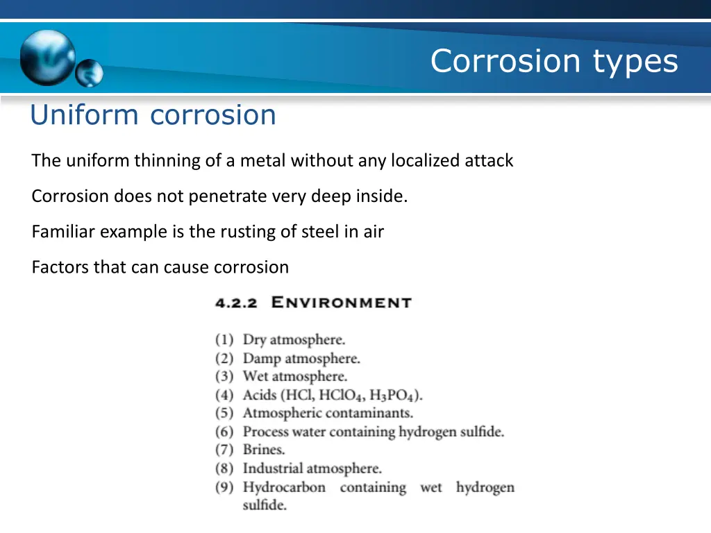 corrosion types
