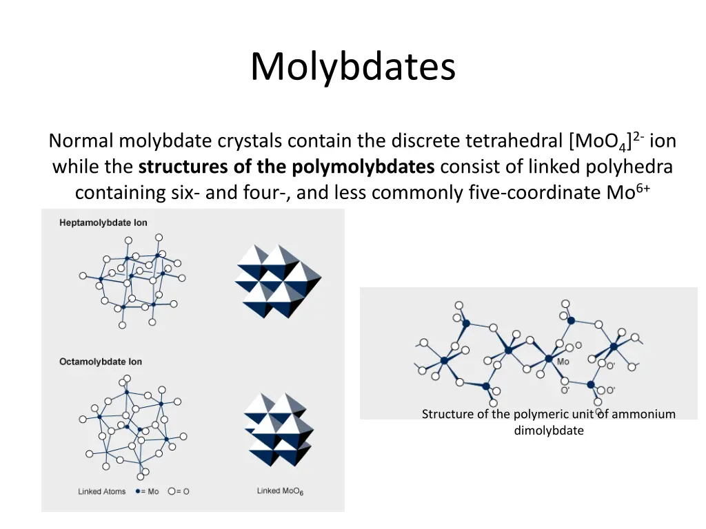 molybdates 1