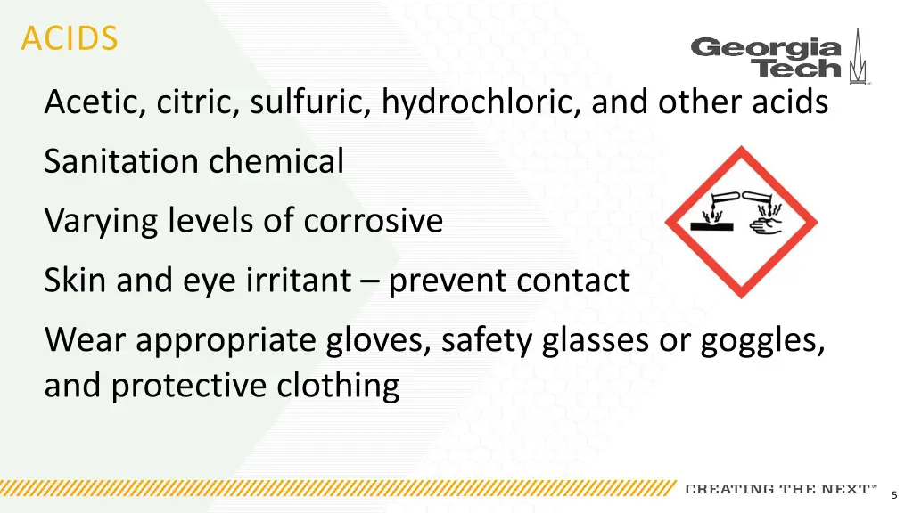 acids