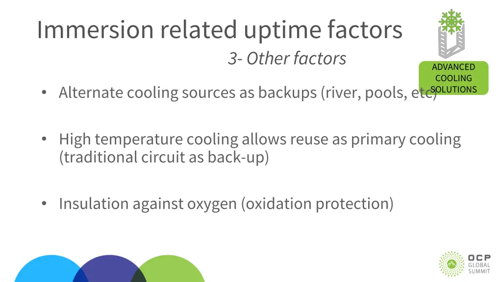 immersion related uptime factors 2