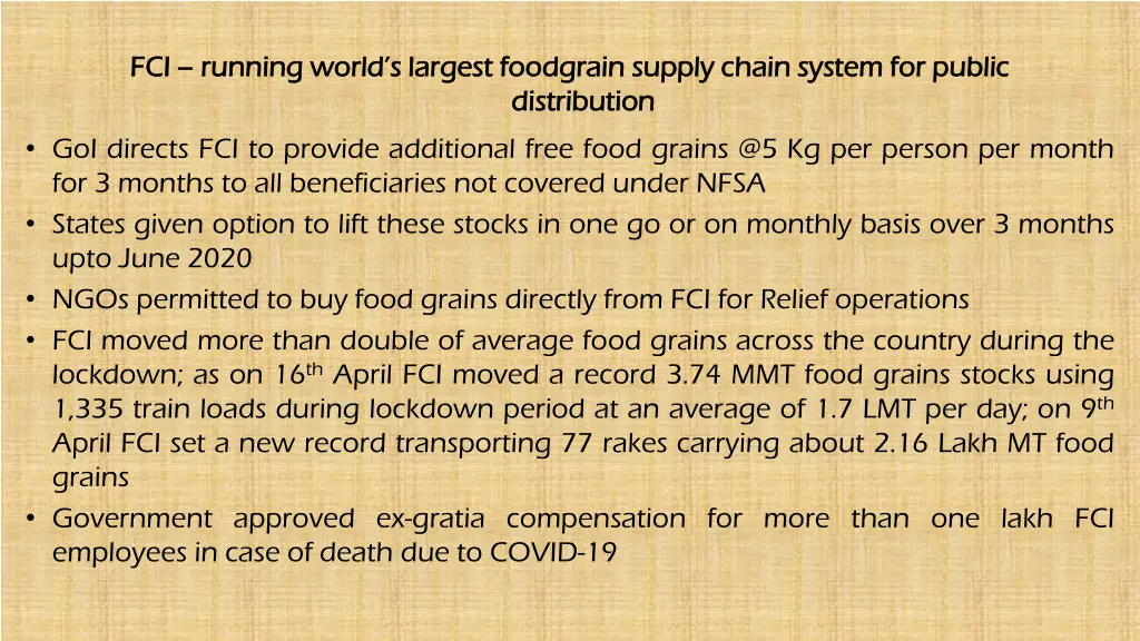 fci fci running world s largest running world