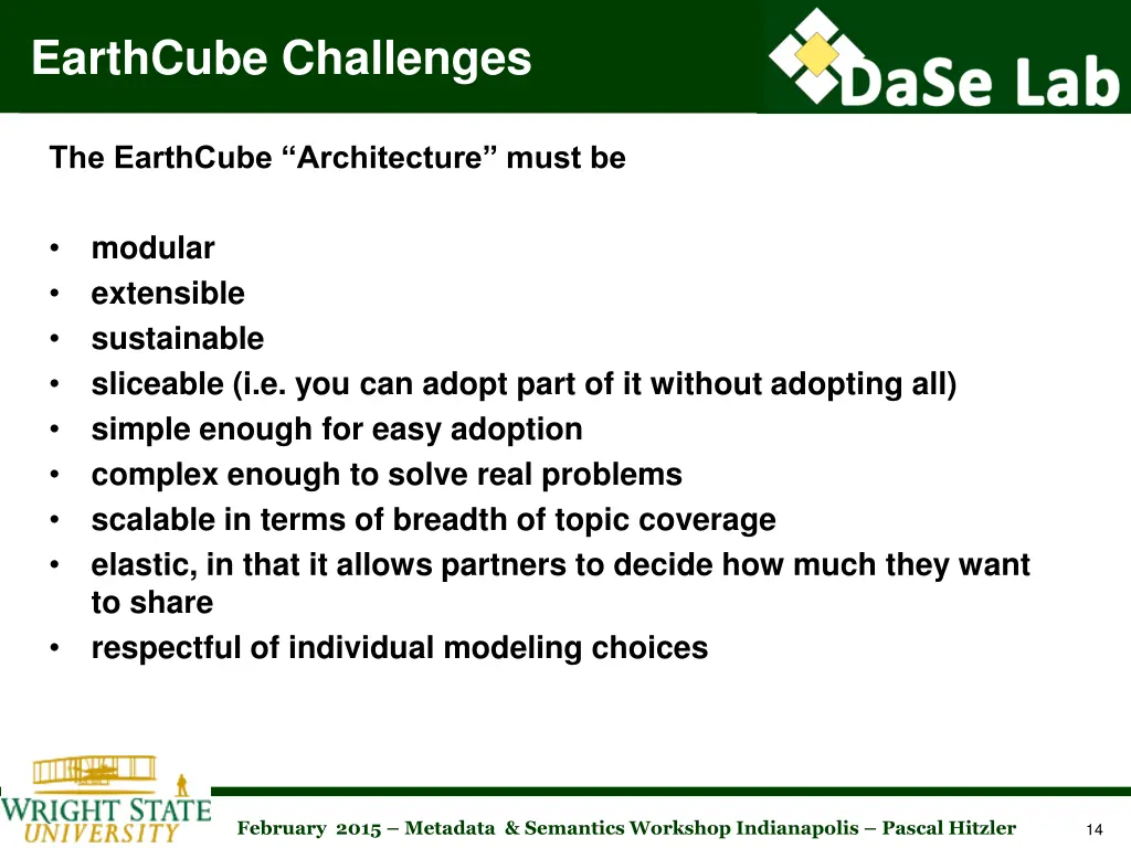 earthcube challenges