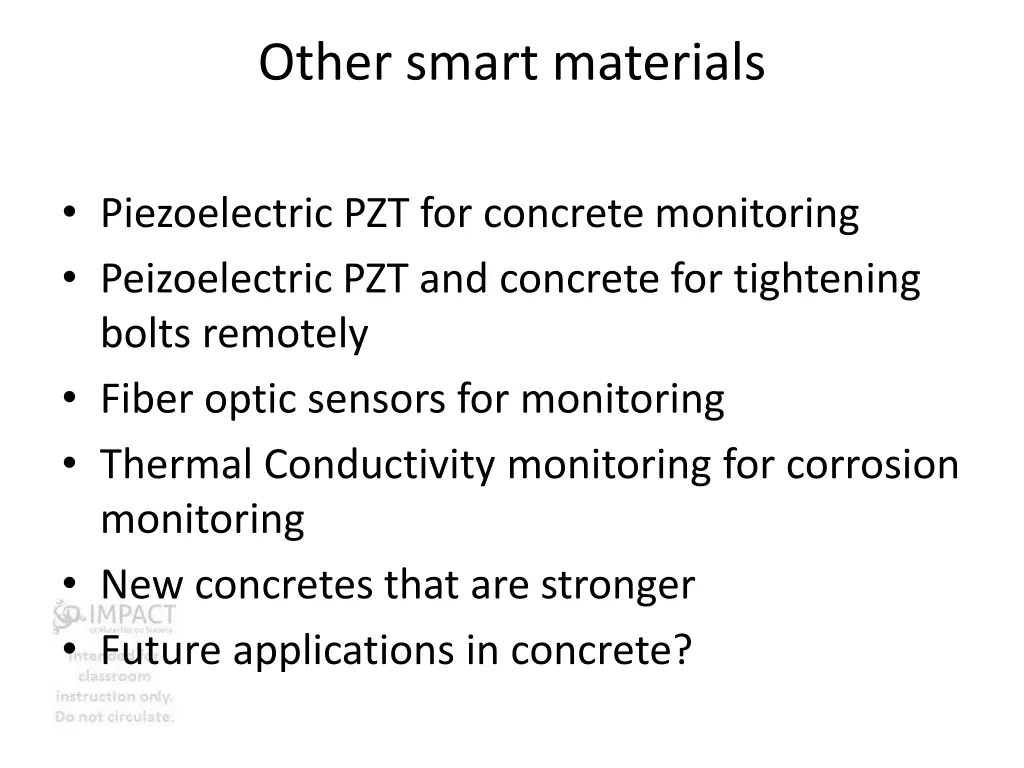 other smart materials