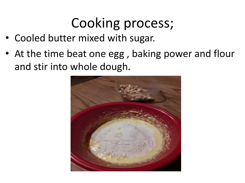 cooking process