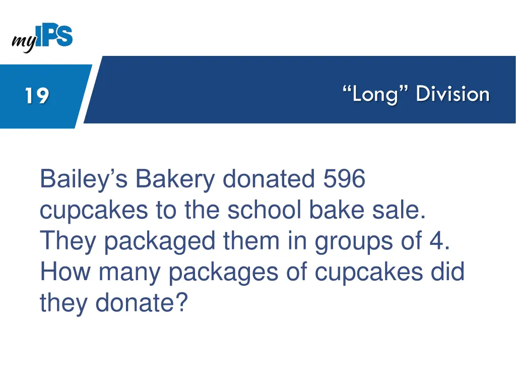 long division