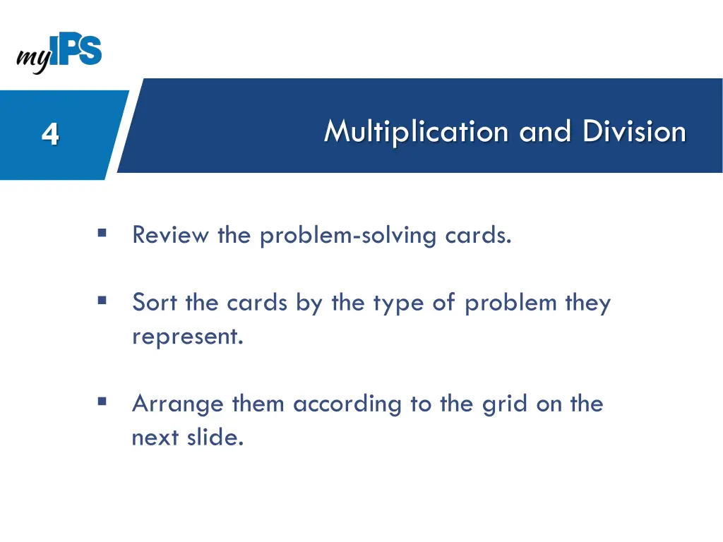multiplication and division