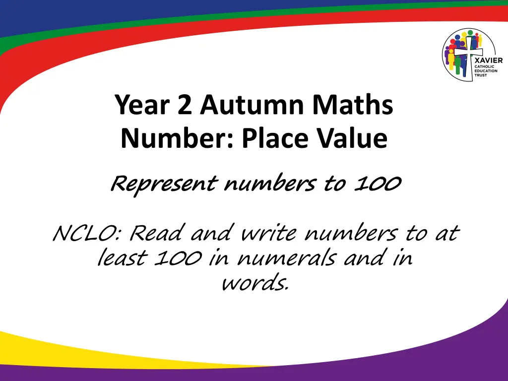 year 2 autumn maths number place value represent