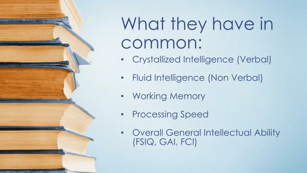 what they have in common crystallized