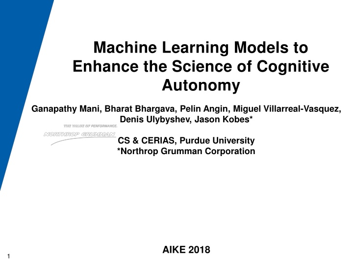 machine learning models to enhance the science