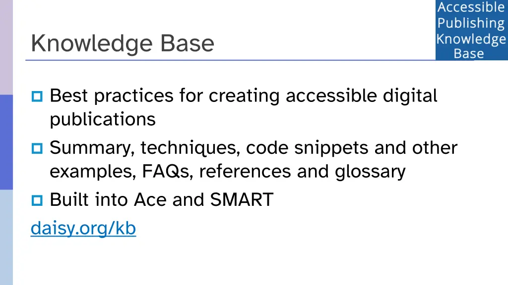 knowledge base