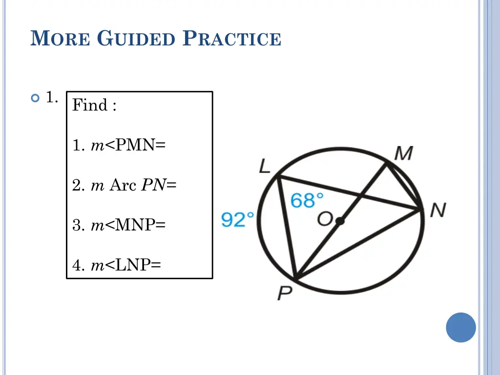 m ore g uided p ractice