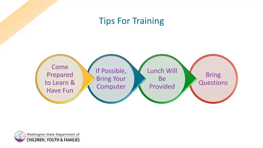 tips for training
