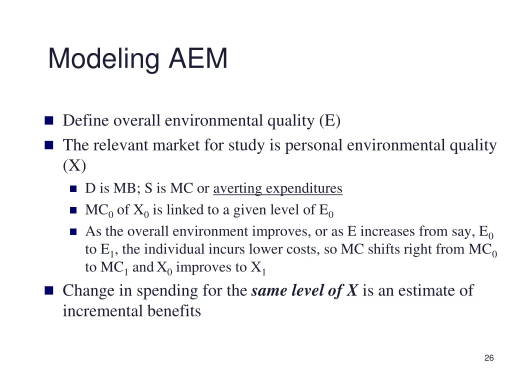modeling aem