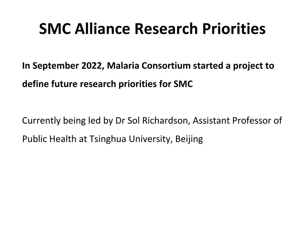 smc alliance research priorities 1