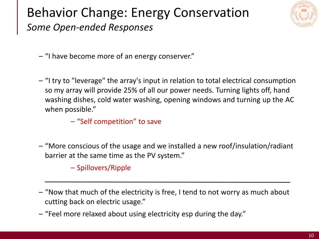 behavior change energy conservation some open