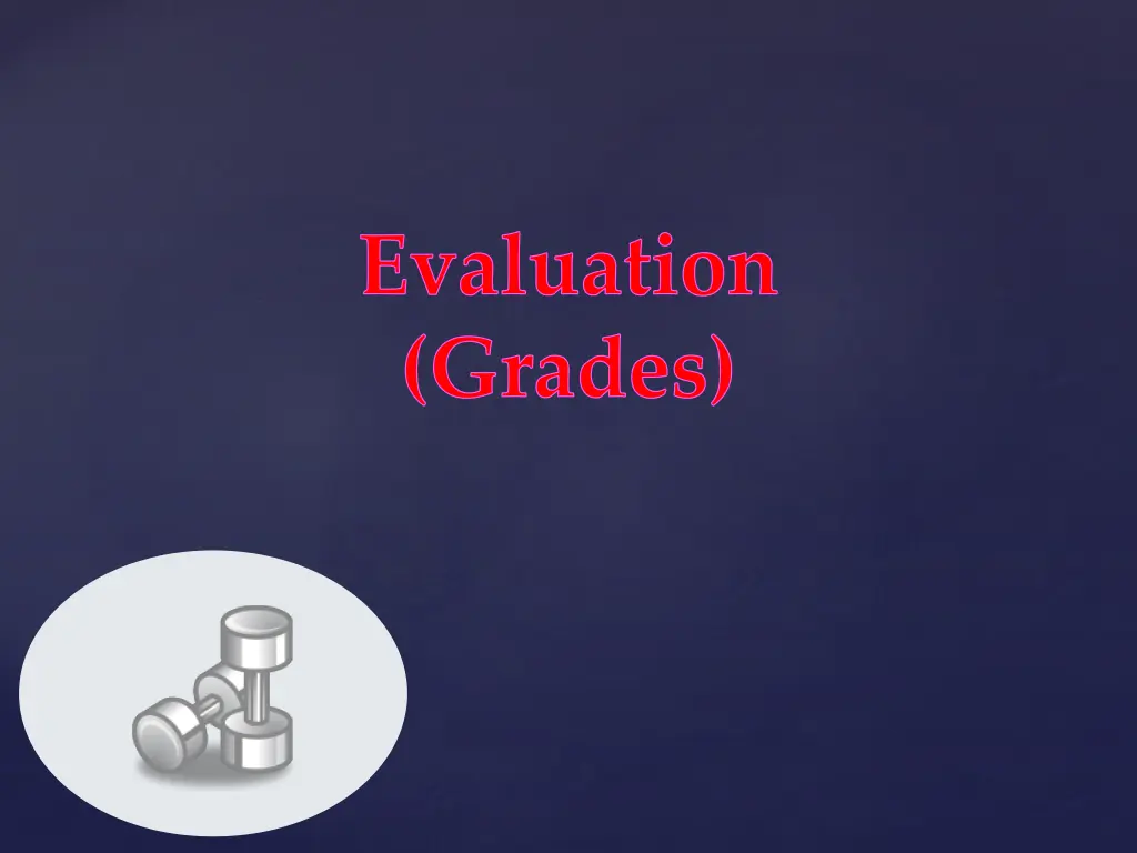 evaluation grades