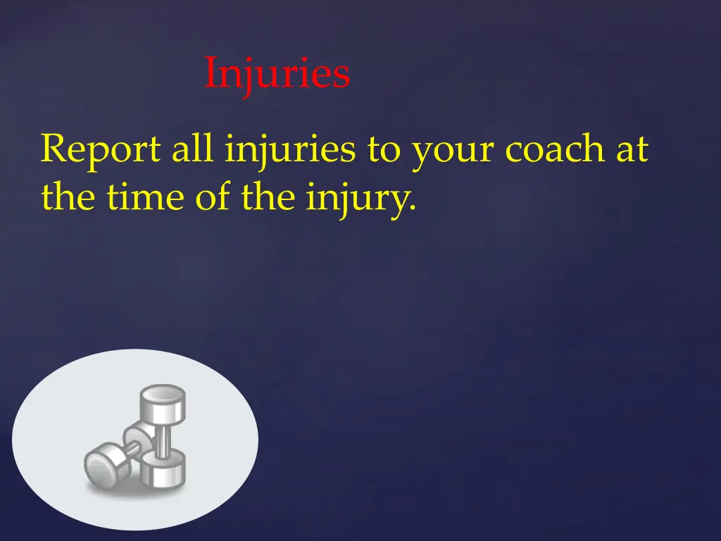 injuries