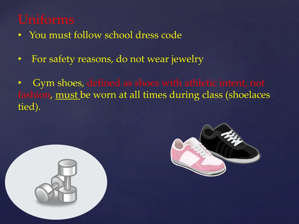 uniforms 1