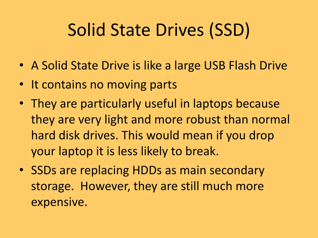 solid state drives ssd
