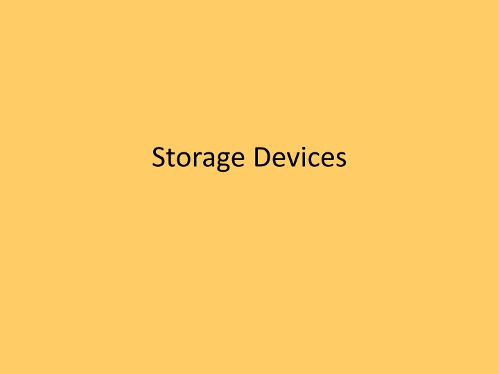 storage devices