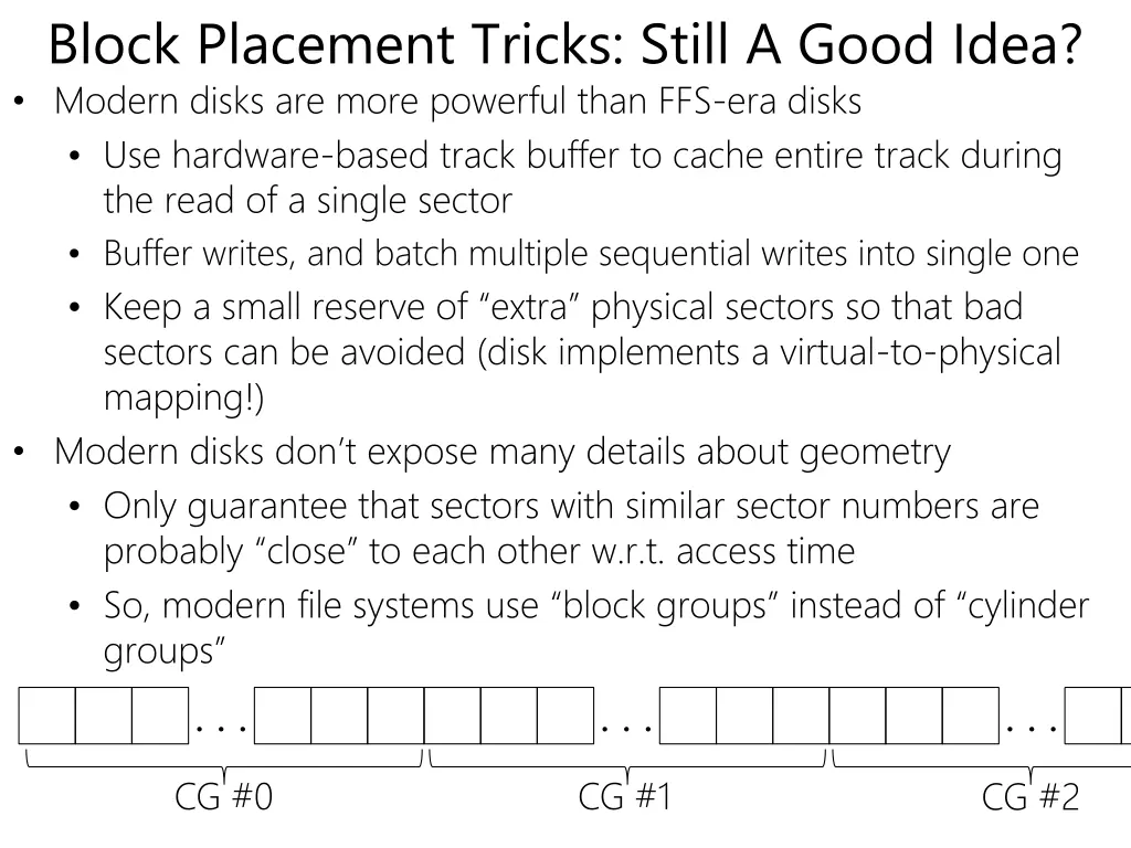 block placement tricks still a good idea modern