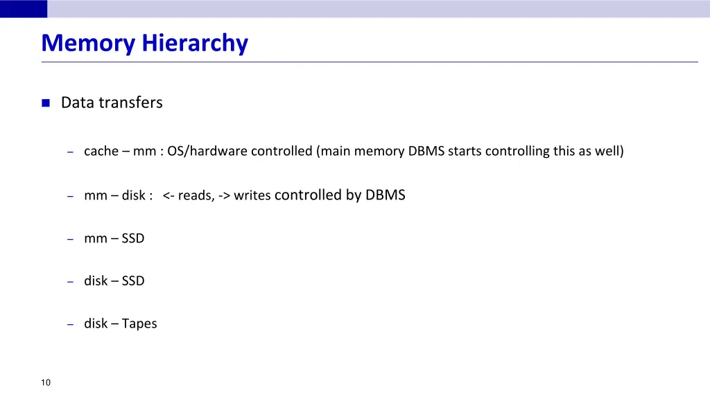 memory hierarchy 2