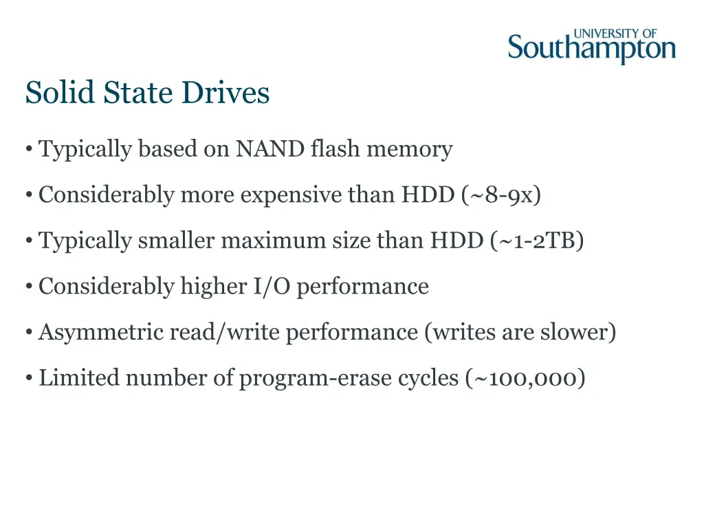 solid state drives