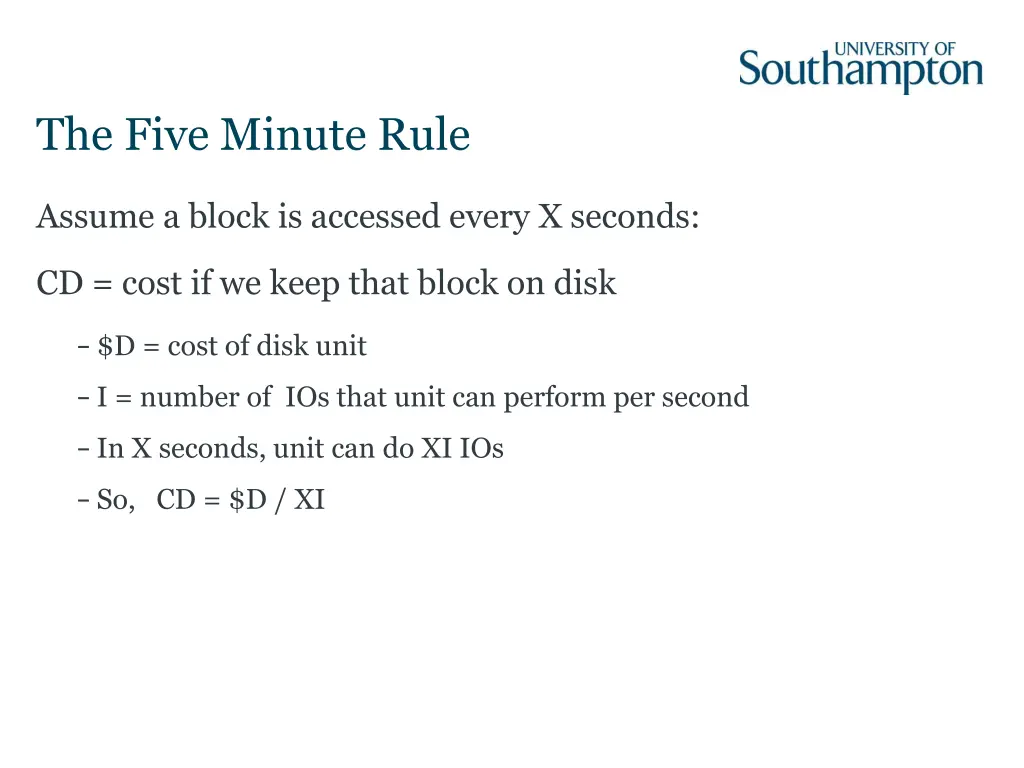 the five minute rule 3