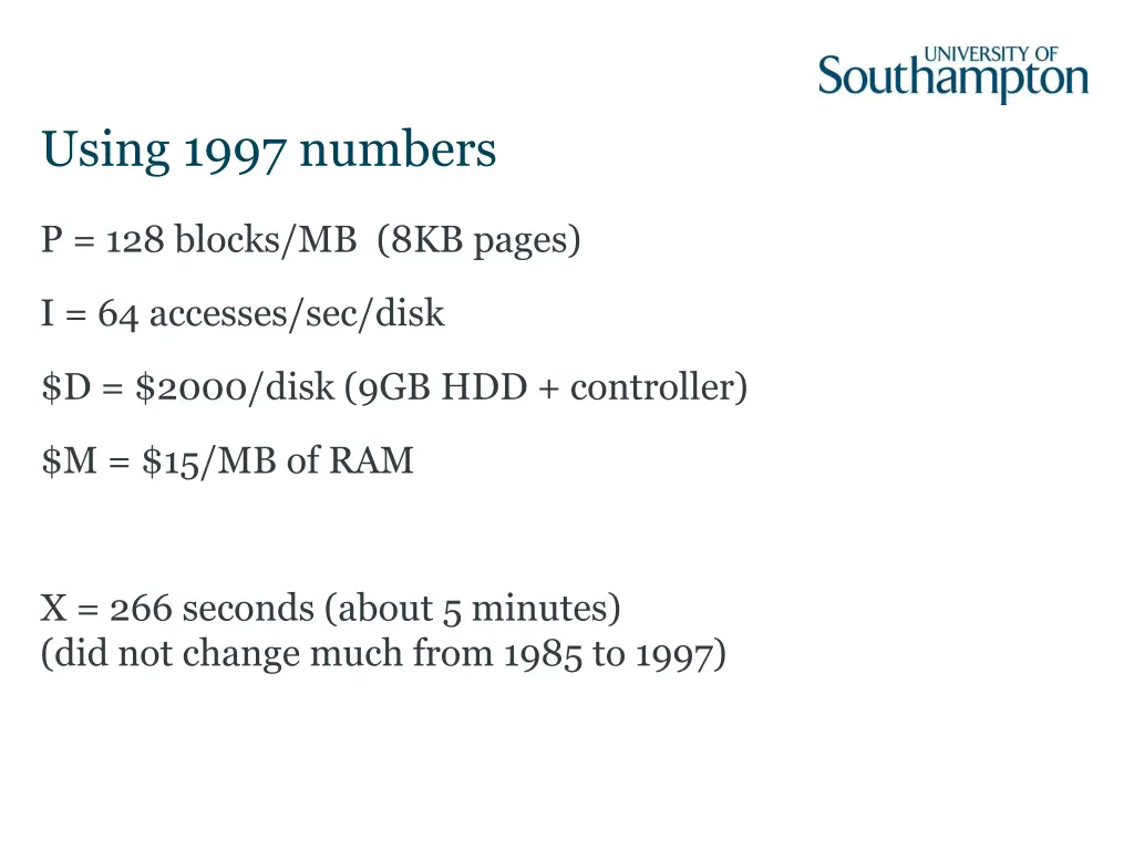 using 1997 numbers