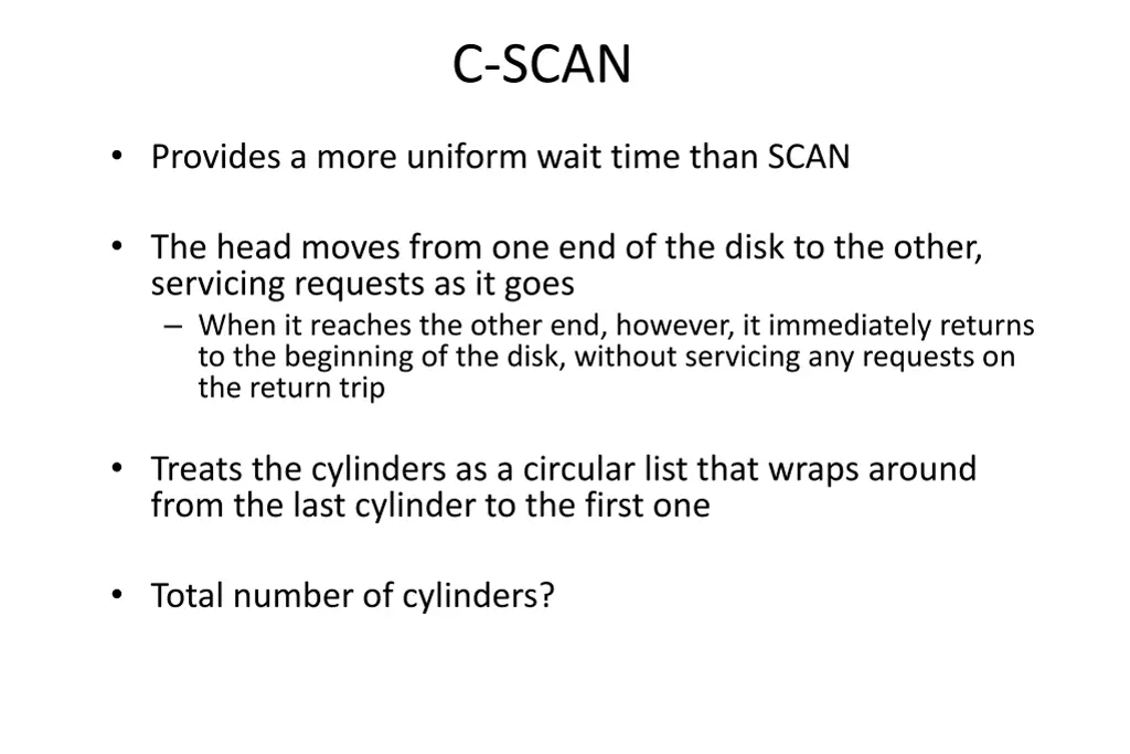 c scan