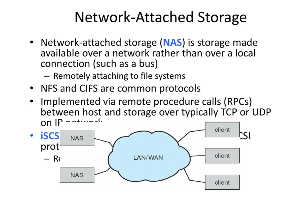 network attached storage