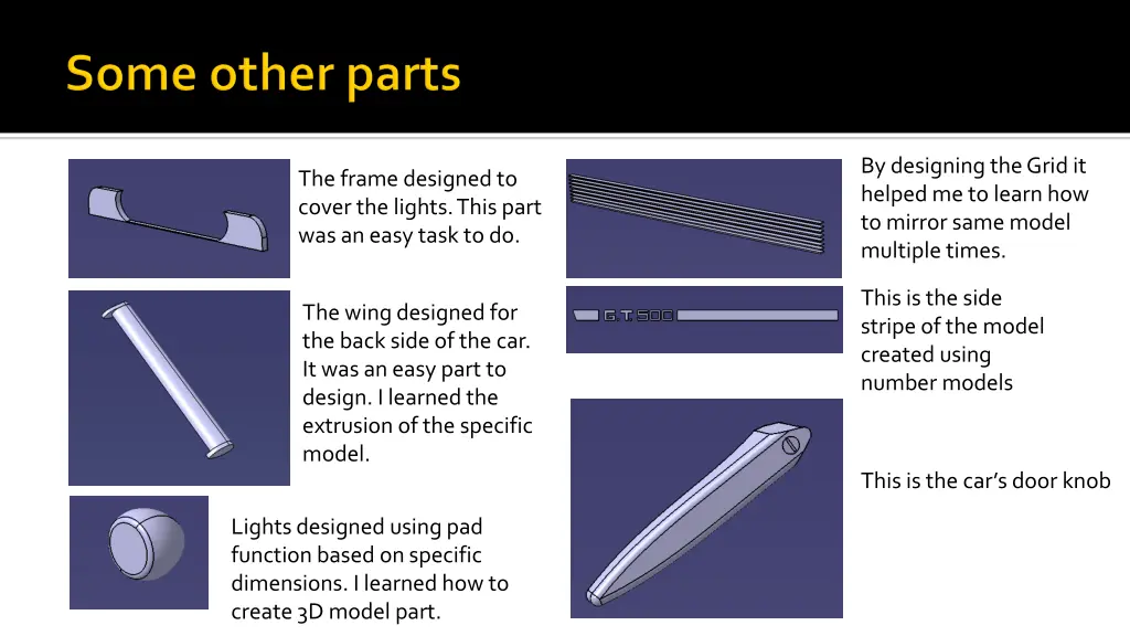 by designing the grid it helped me to learn