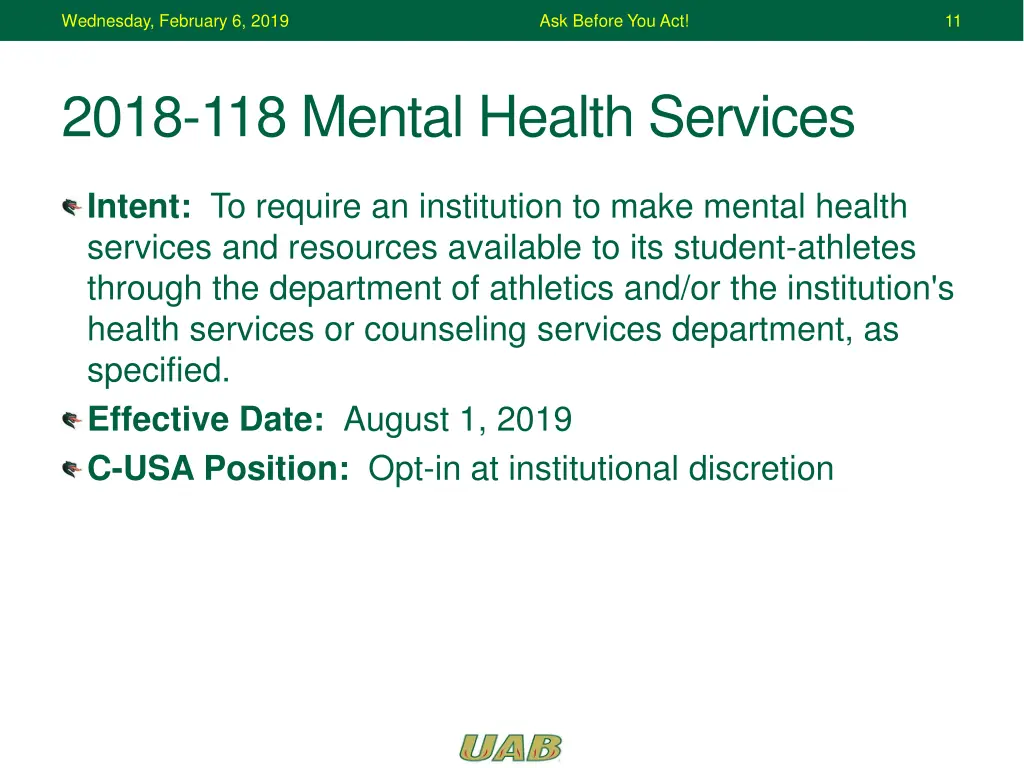 wednesday february 6 2019 10