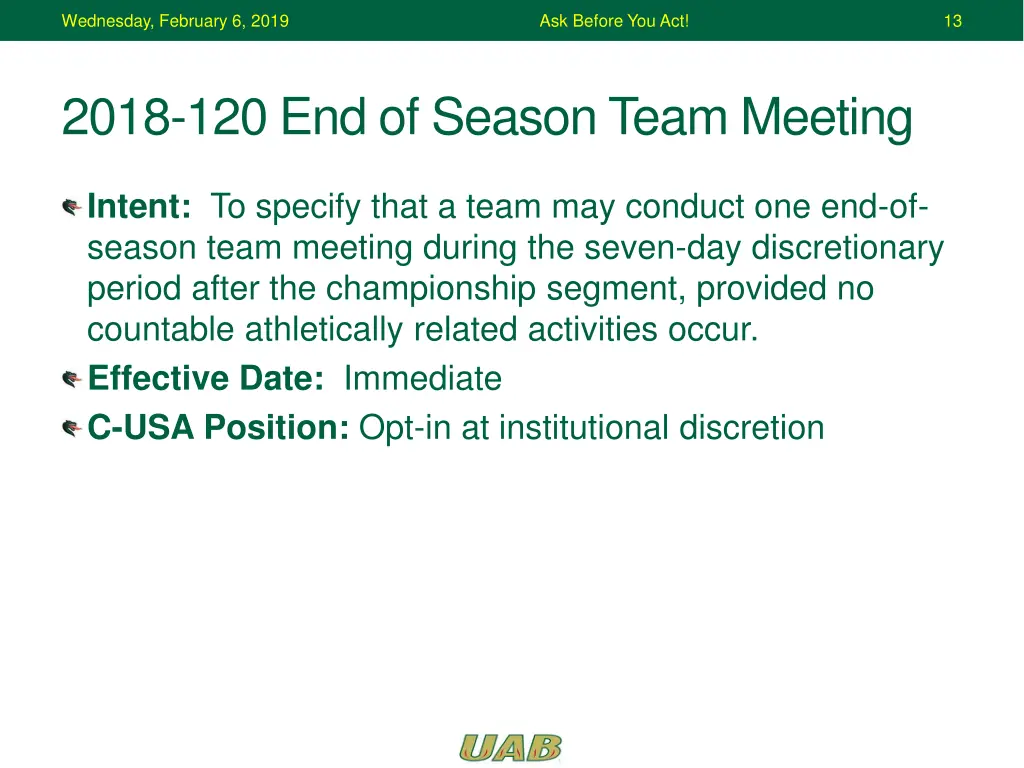 wednesday february 6 2019 12