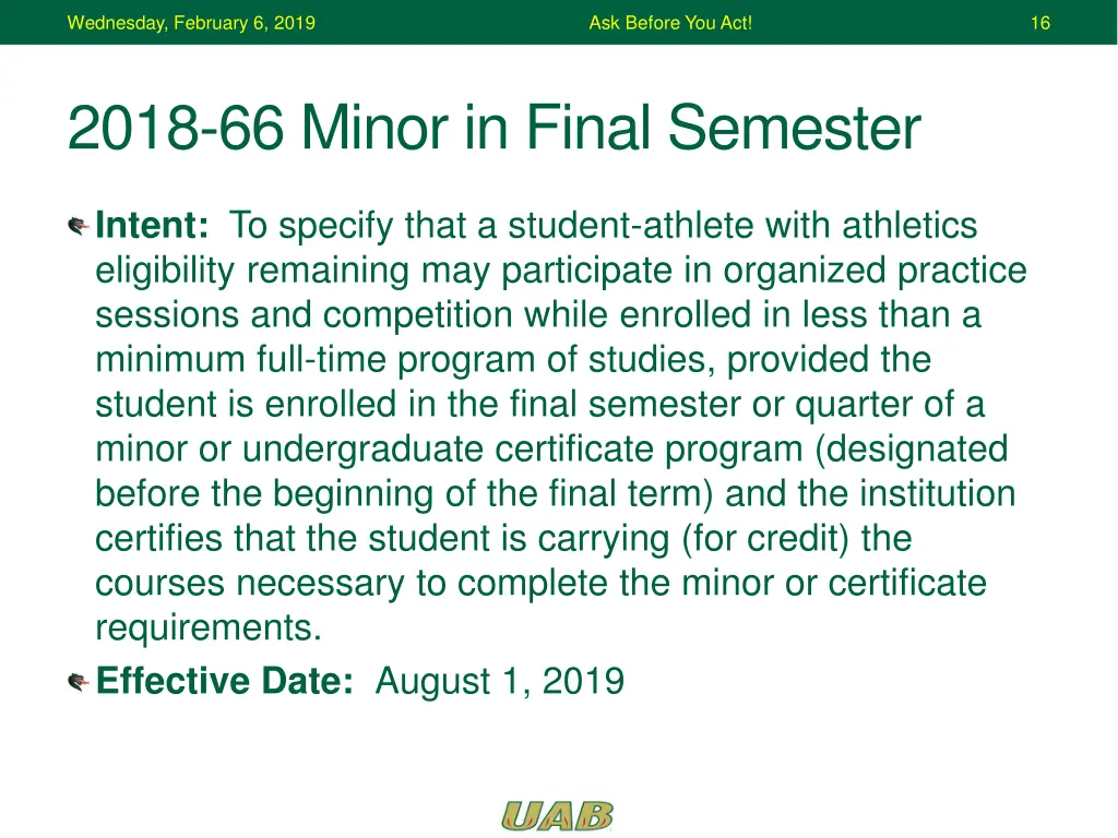 wednesday february 6 2019 15