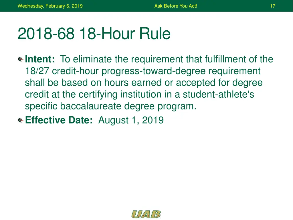 wednesday february 6 2019 16