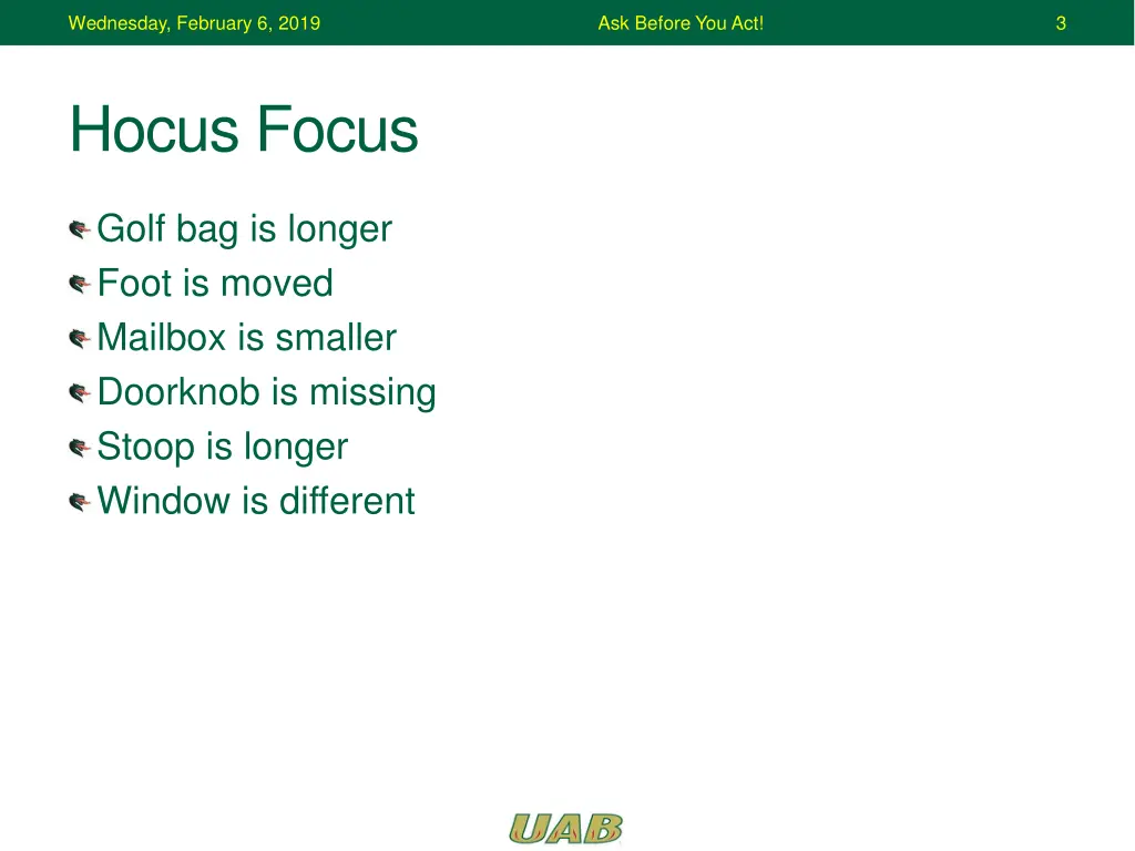 wednesday february 6 2019 2